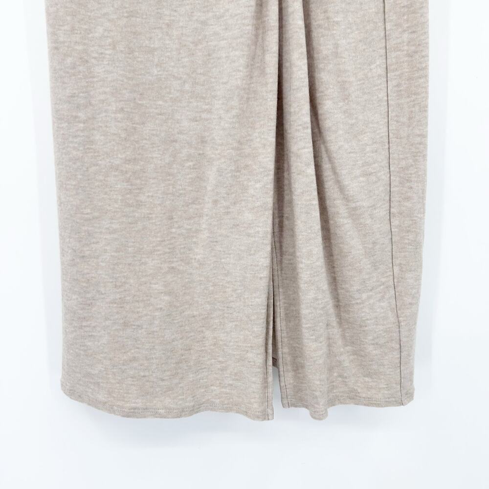 New With Tags Vince Twist Draped Midi Skirt Light Heather Beige Womens Size XS - Picture 5 of 13